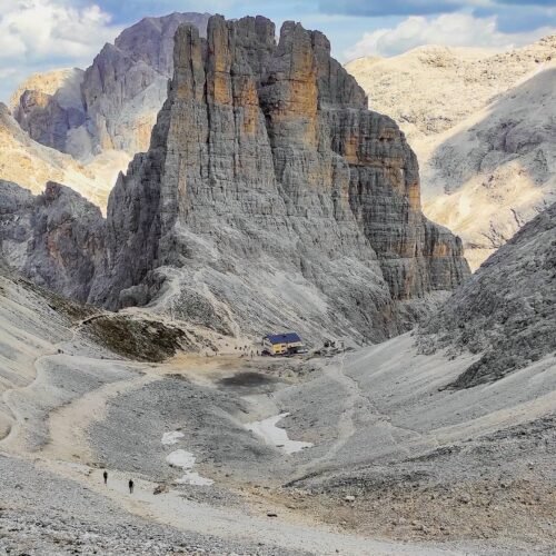 Torri del Vajolet-Rifugio Re Alberto I da Vigo di Fassa