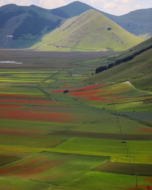 Lago di Pilato da Castelluccio di Norcia