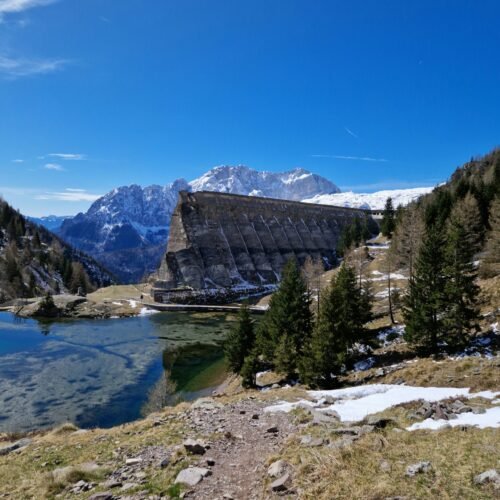 Escursione alla DIGA DEL GLENO (1534 m) da Pienezza - Vilminore di Scalve- Sentiero 411