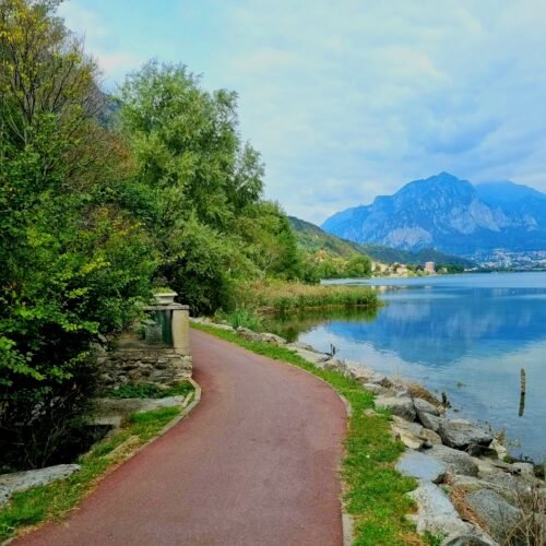 La Ciclabile dei Laghi di Garlate e Olginate | Traccia GPX | Cicloturismo | LAVIA