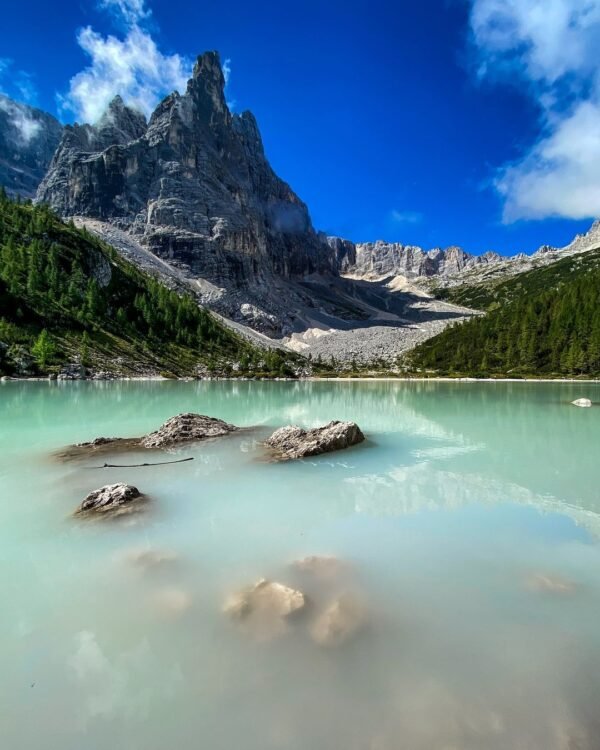 Il Lago del Sorapis via Forcella Marcuoira