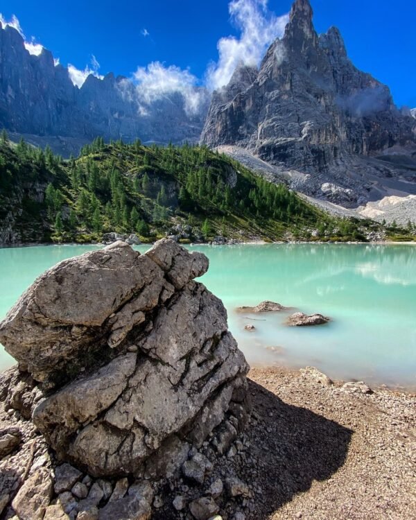 Il Lago del Sorapis via Forcella Marcuoira