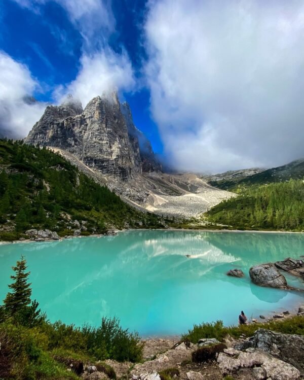 Il Lago del Sorapis via Forcella Marcuoira