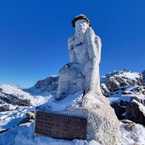 Dal Passo Rolle al Cristo Pensante