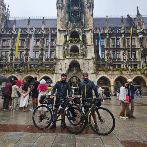 Da Brescia a Monaco in bici | L'arrivo a Marienplatz | Traccia GPX | LAVIA