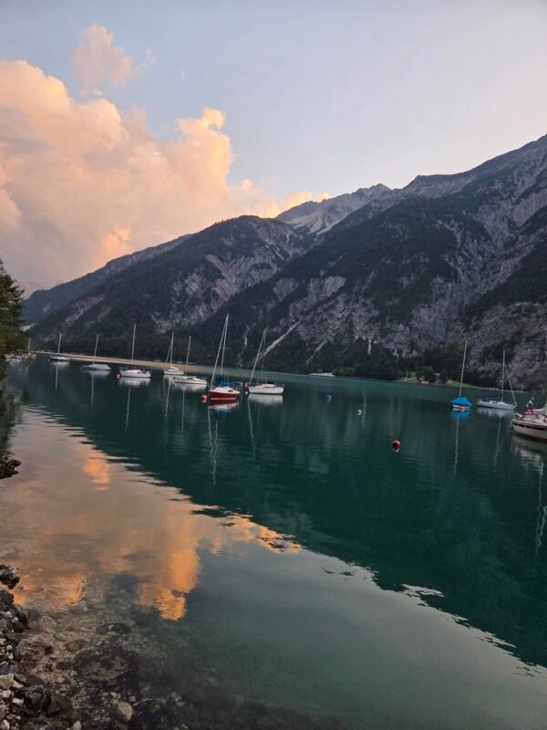 Da Brescia a Monaco in bici | Achensee al tramonto