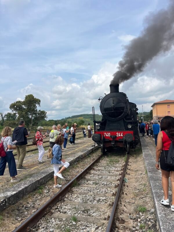 IMG_2801 Sul Cammino d'Etruria nelle Crete Senesi con Treno Natura