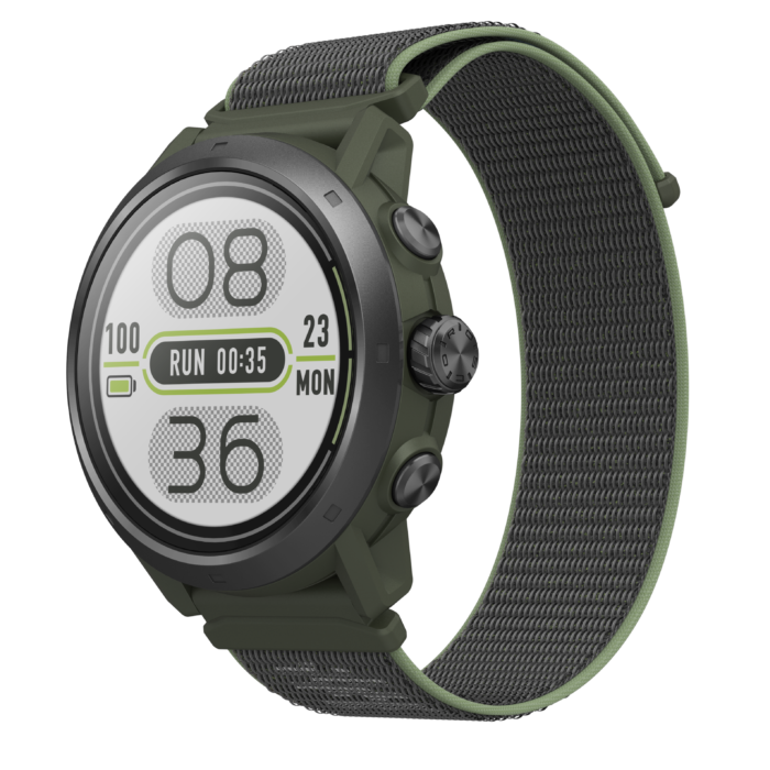 LAVIA | COROS APEX 2 PRO VERDE/GREEN, sportwatch ultraresistente con funzionalità di navigazione GPS. Ideale per cammini, trekking ed escursionismo.