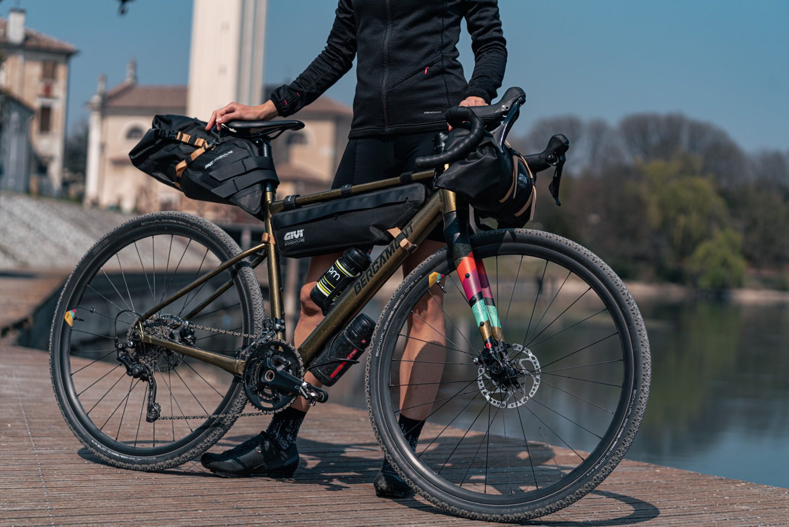 Lemooner Borsa A Triangolo Per Bicicletta, Borsa Impermeabile Per